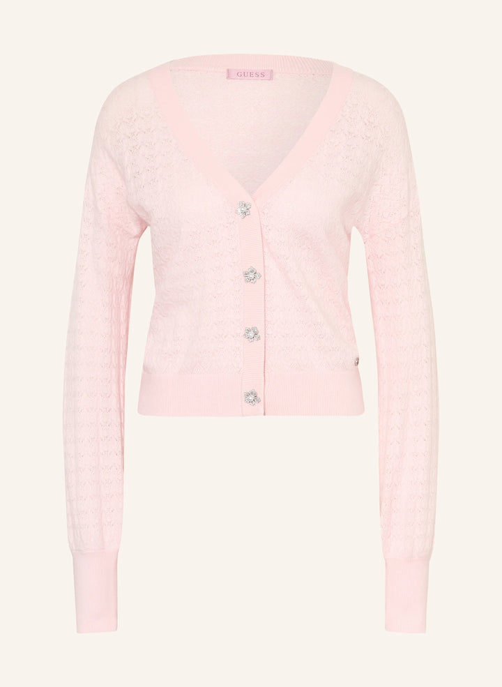 Guess Nina Pink Knitted Cardi