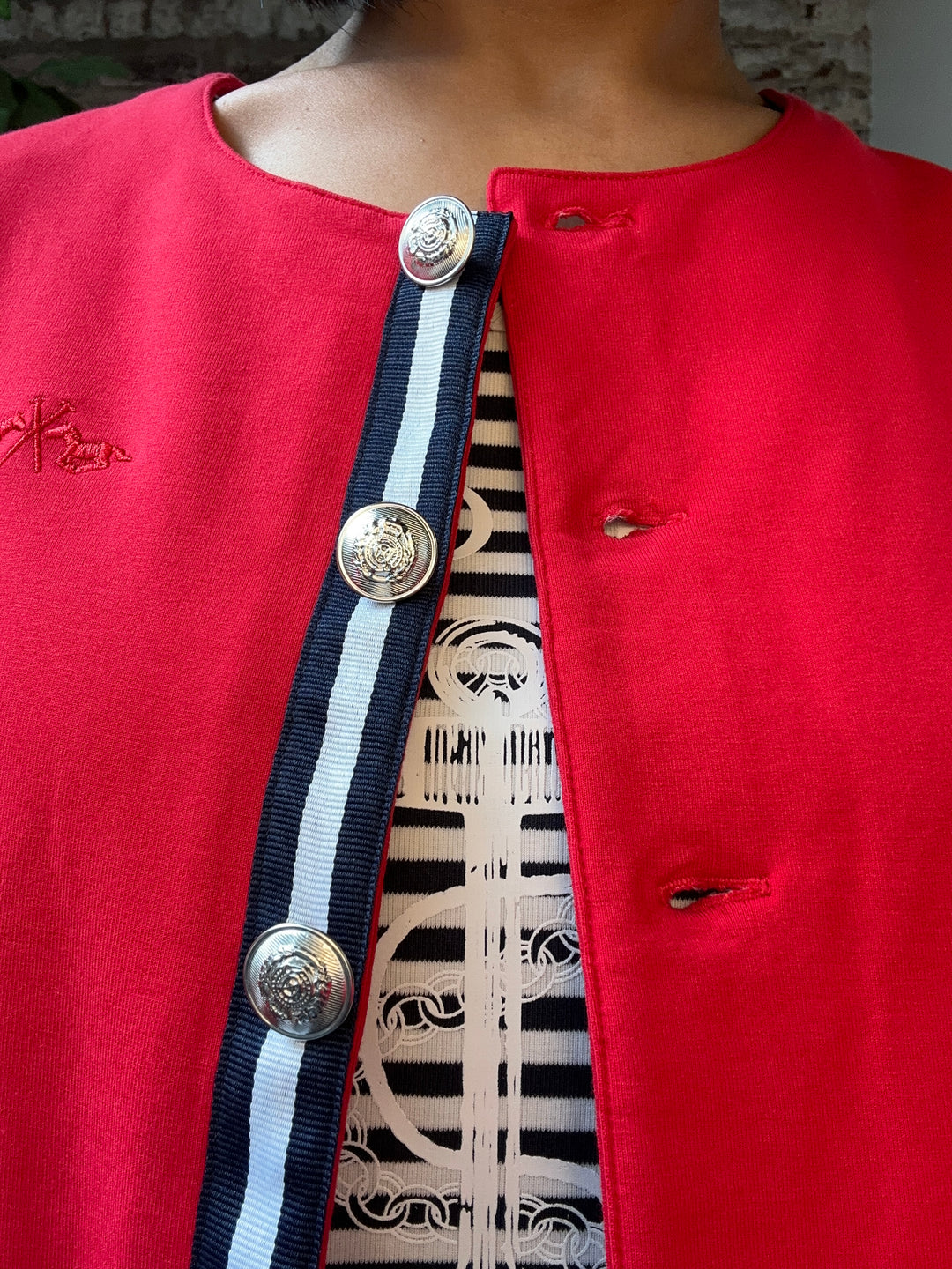 HV Society Sweat Jacket HVSJona Red