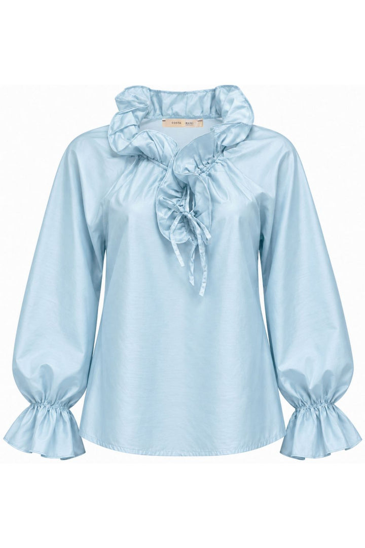 Costa Mani Daisi Blue Shirt