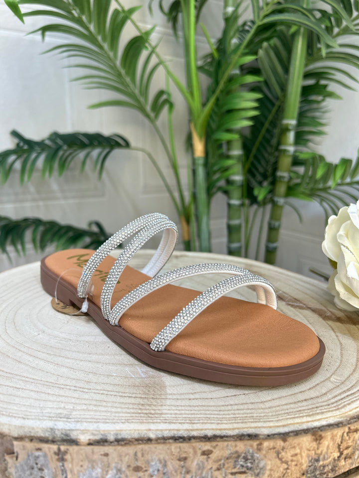 Marila Daka Brillante Plata Sandal