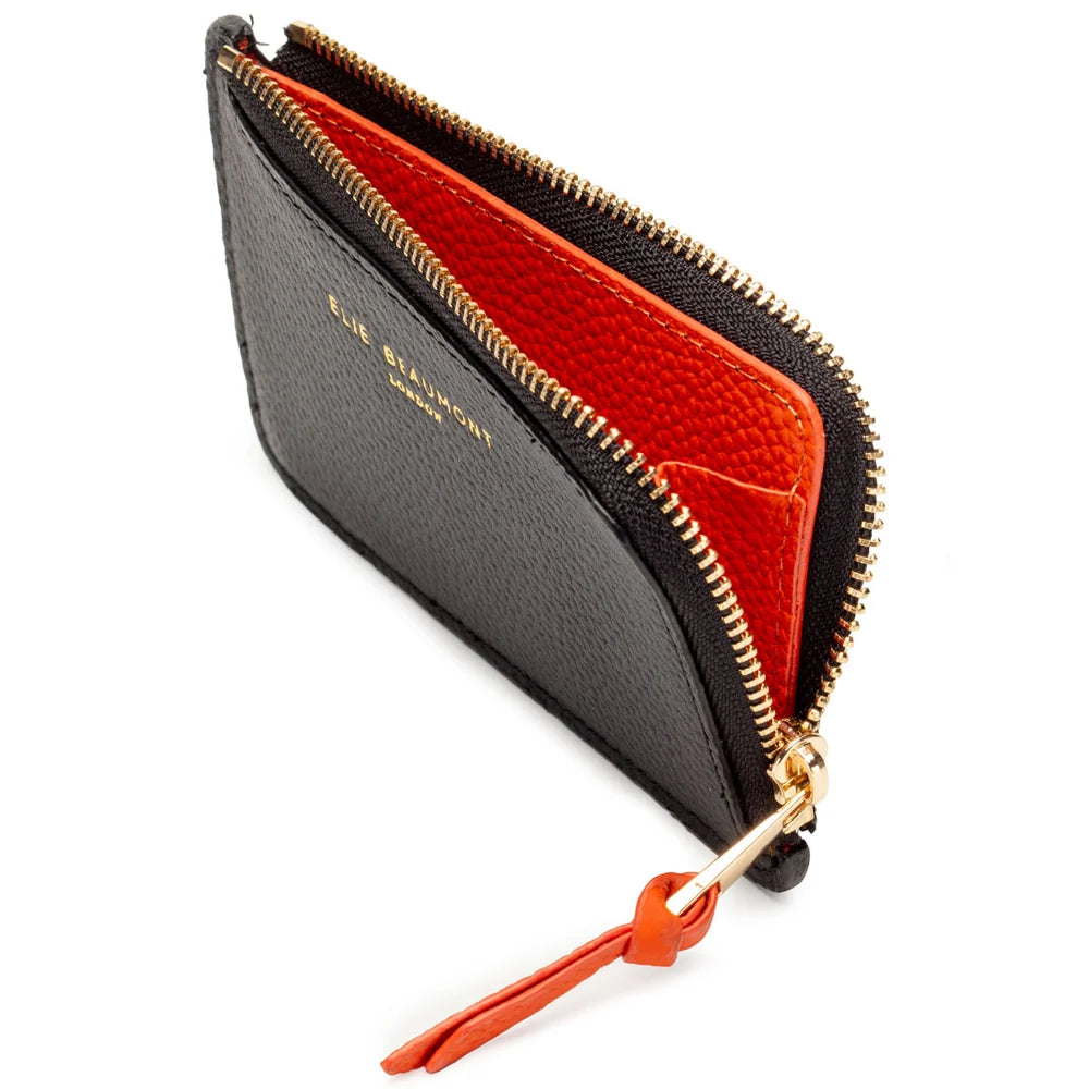 Elie Beaumont Coin Cardholder | Black