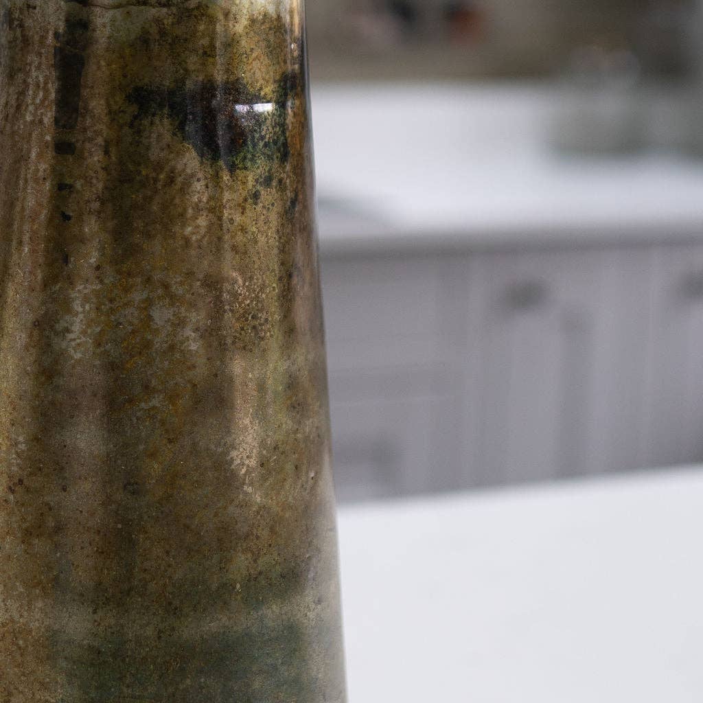 Maori Rustic Glass Vase