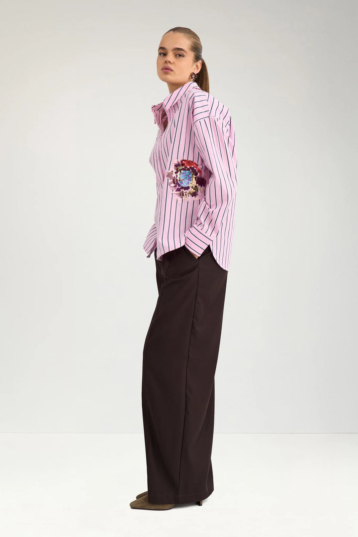 Numph Nuelfa Oversized Shirt | Bonbon