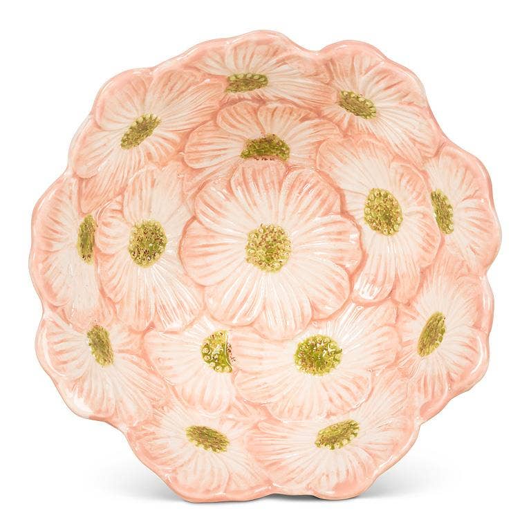 Flower Bloom Bowl-Pink-6"D