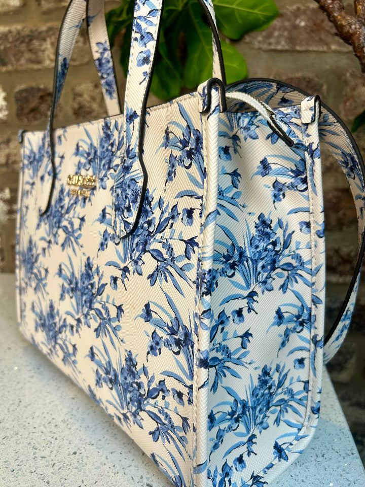 Guess Silvanna Floral Multi Tote Bag