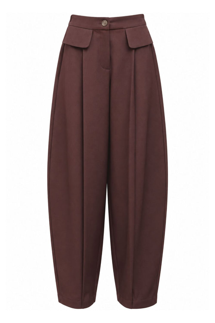 Costa Mani Moon Pants | Burgundy