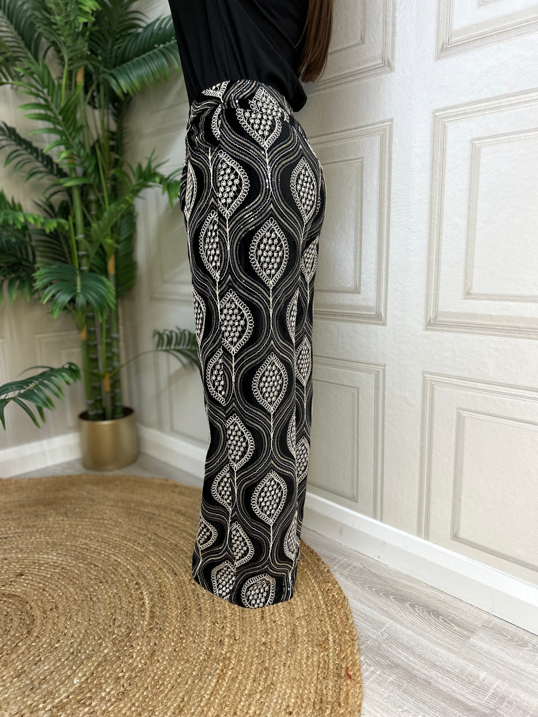 Traffic People Lulu Black Trouser