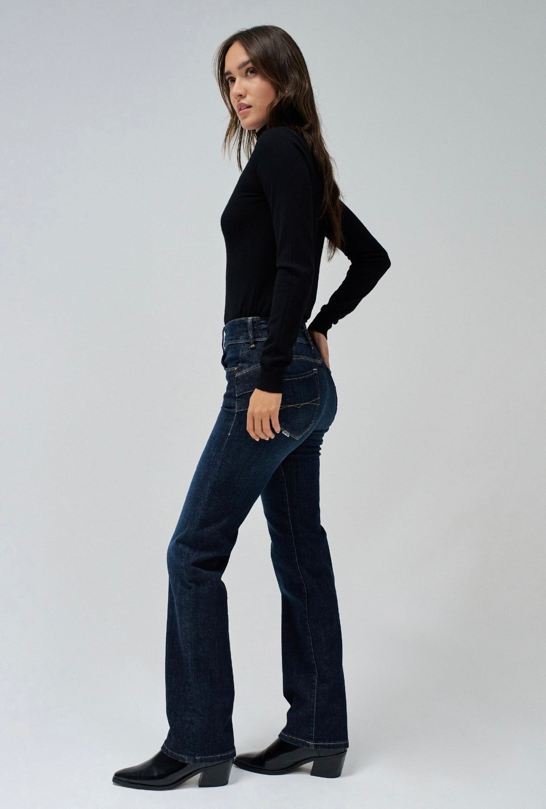 Salsa Secret Push In Straight Leg Jeans | 21009723