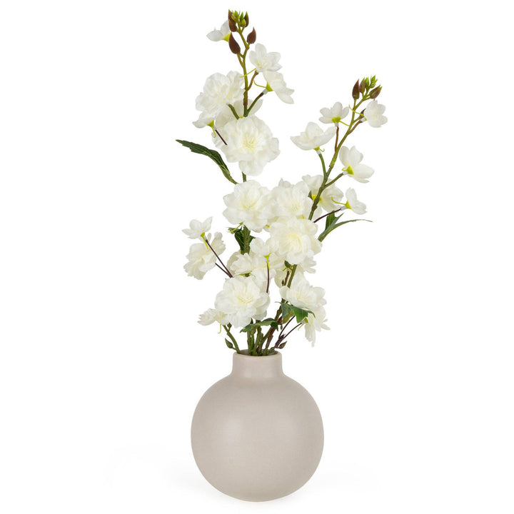 40cm Floral Blossom in Ceramic Bottle