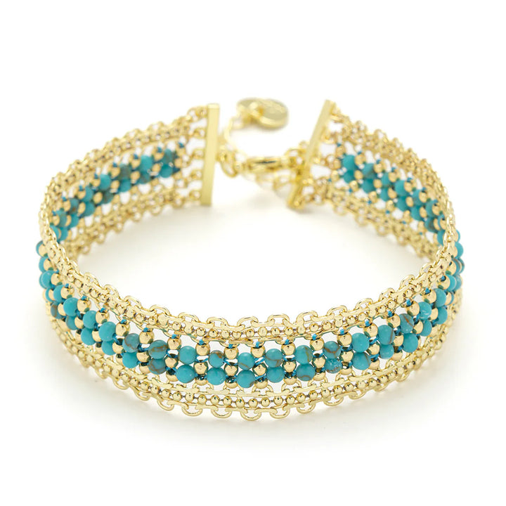 Knight &amp; Day Zelie Turquoise Bracelet