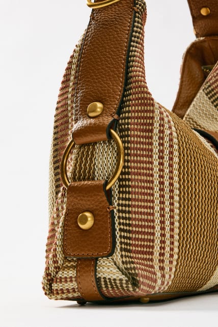 Guess Camden Cognac Shoulder Bag