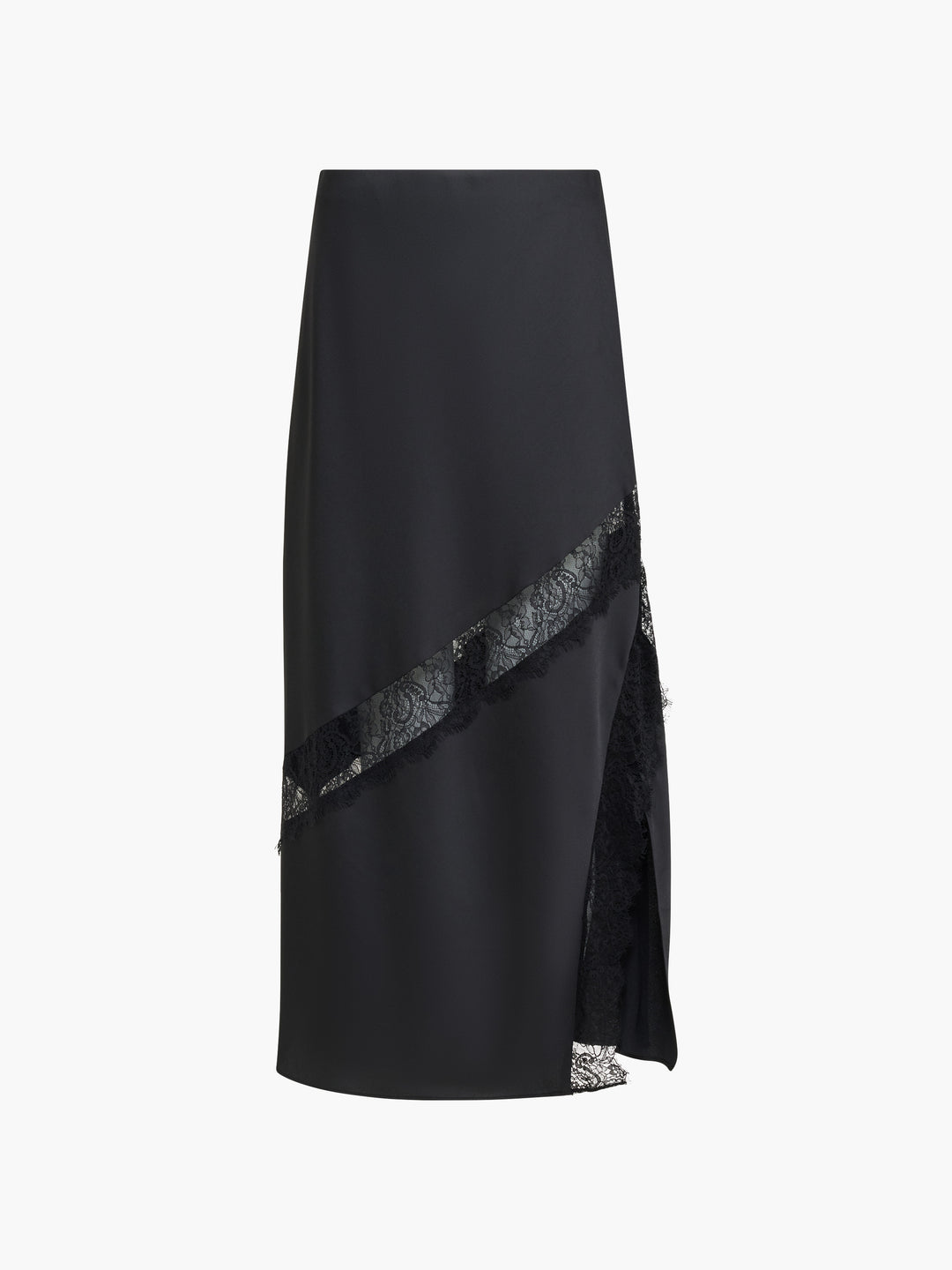 French Connection Dahlia Lace Mix Midi Skirt