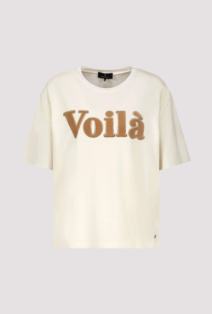 Monari Voila Antique White T-Shirt