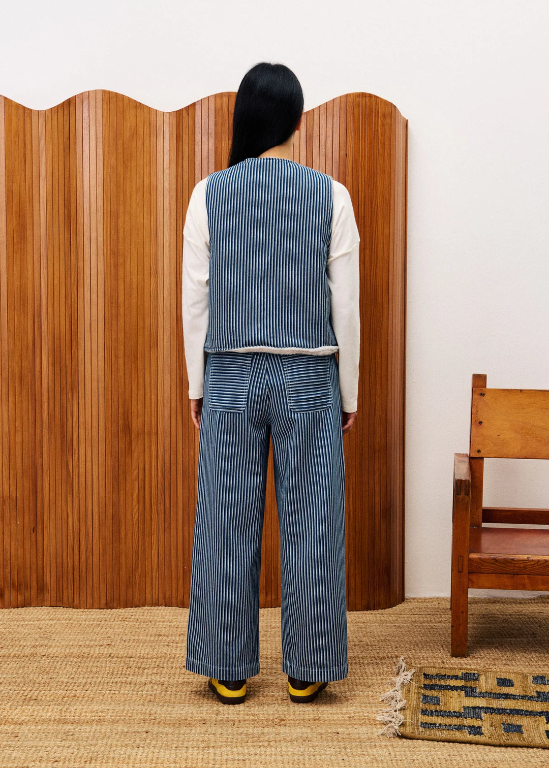 Frnch Paris Gilet Cymric Blue Jeans
