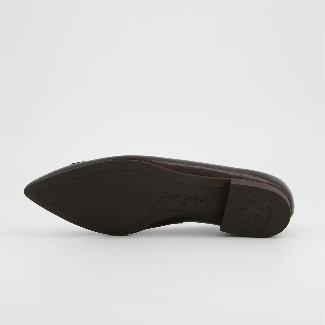 Paul Green Royal Nappa Mocca Brown Pump