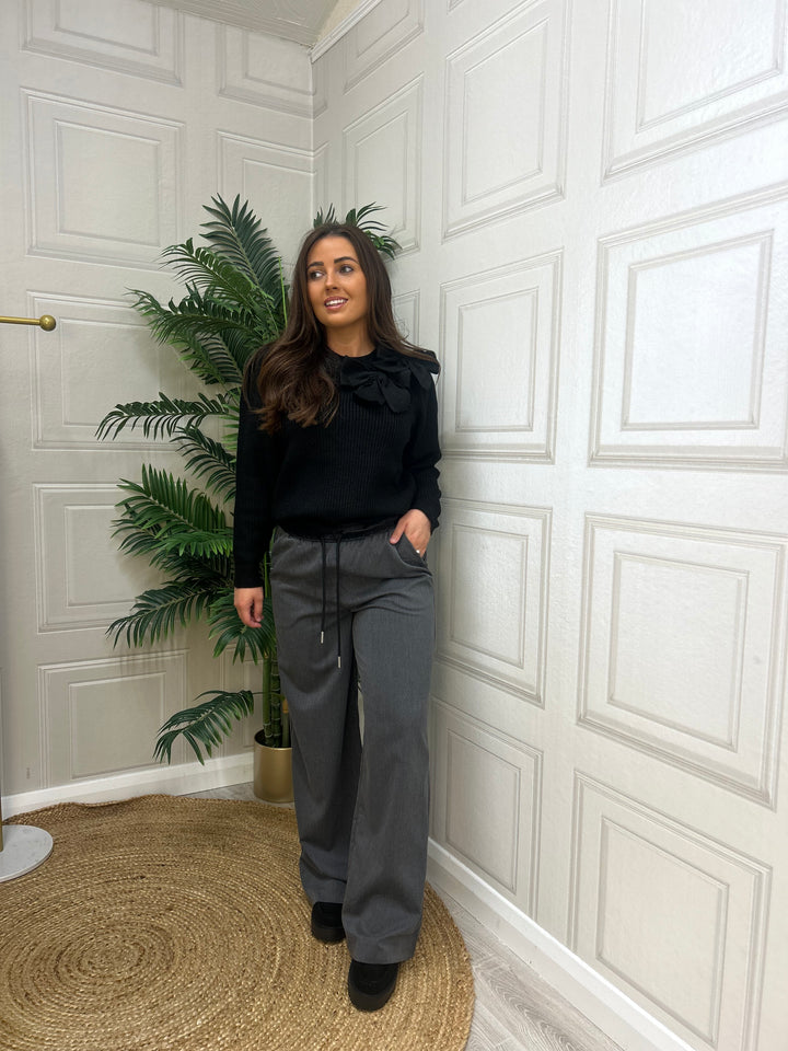 Kaffe KAnevil Pants Dark Grey