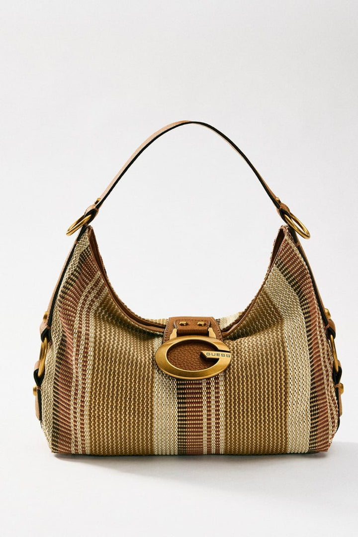 Guess Camden Cognac Shoulder Bag