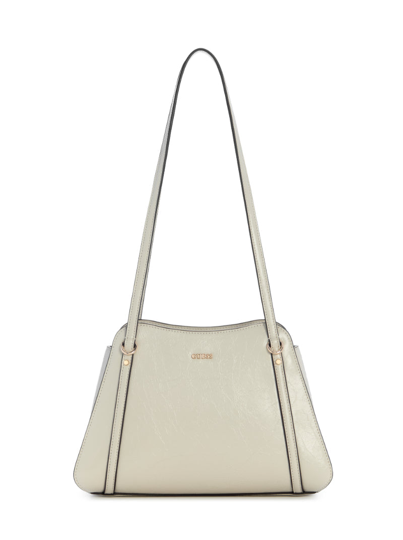 Guess Xena Satchel Shoulder Bag | Light Taupe