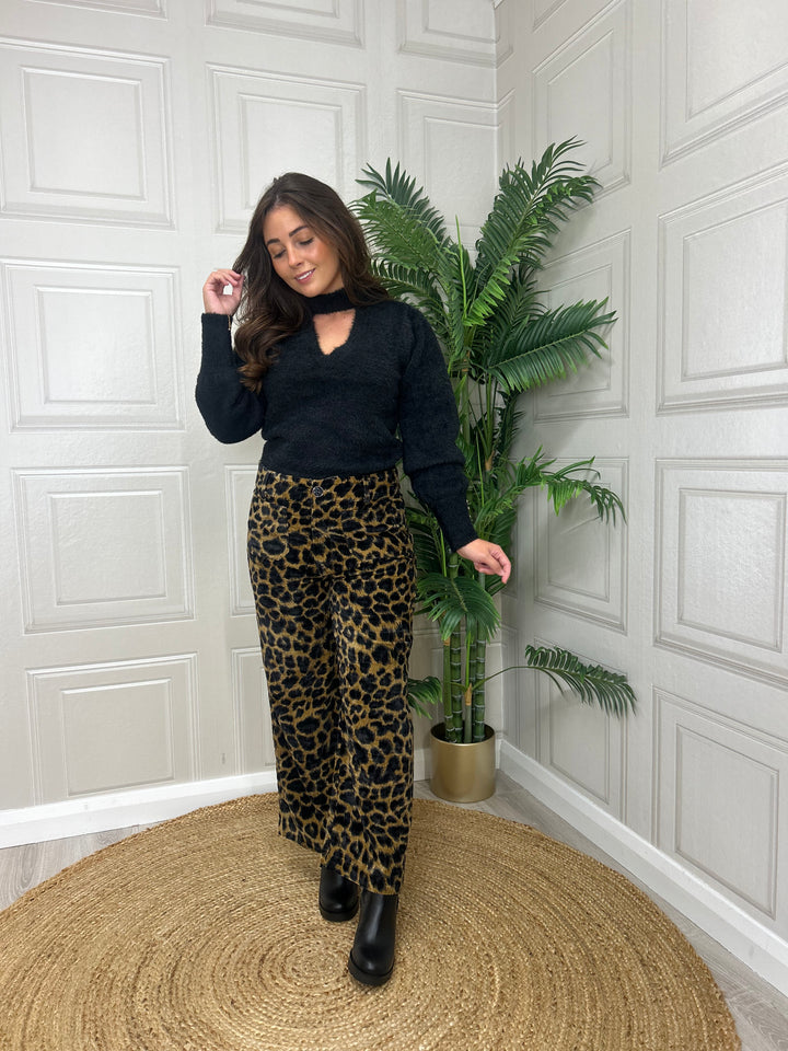 Traffic People Jilly Leopard Trouser
