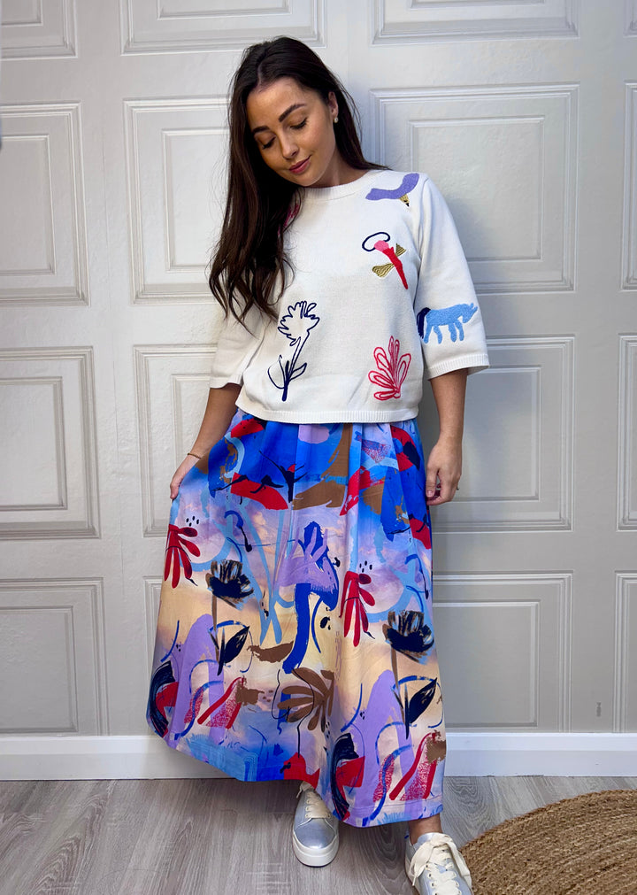 Numph Nugloria Regatta Skirt