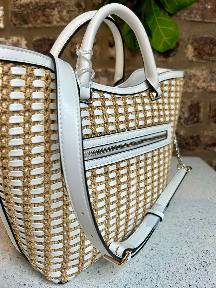 Guess Alalia Large Natural/White Bag