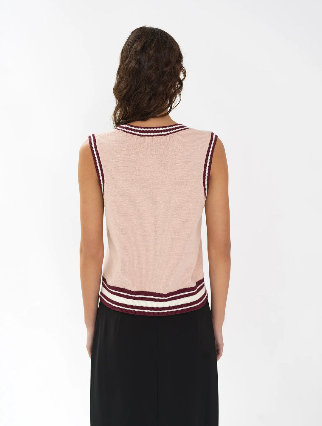 French Connection Junie Knit Button Through Vest