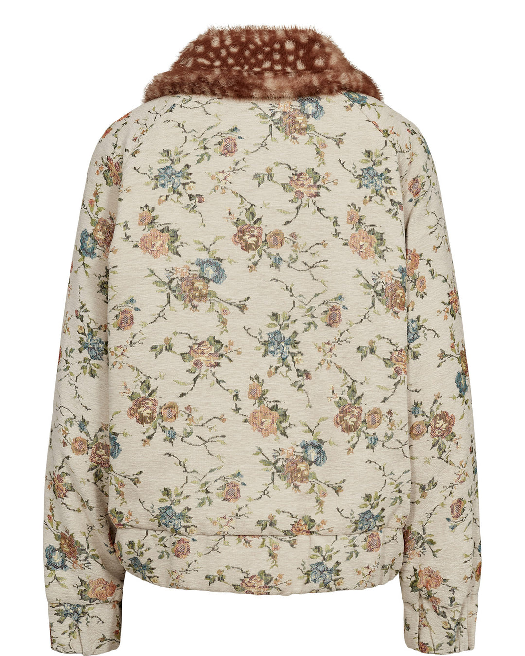 Numph Nudeeris Bomber Jacket White Cap Grey
