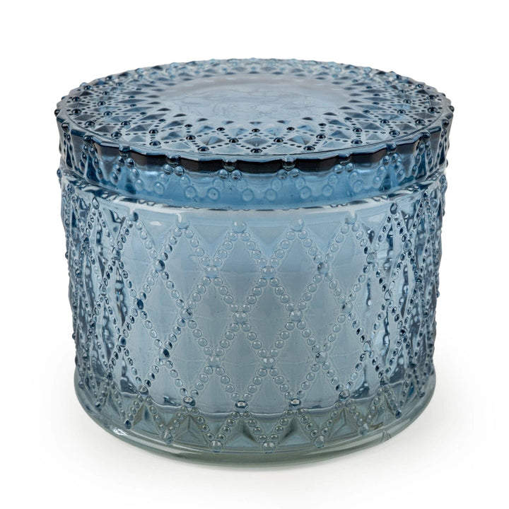 Candlelight Round Embossed Jar Candle | Tianshui Sea Salt