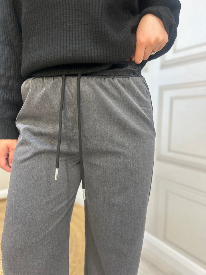 Kaffe KAnevil Pants Dark Grey