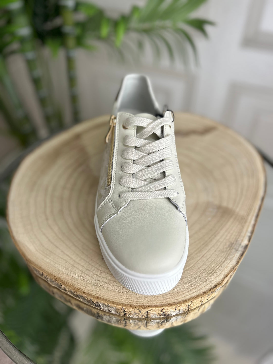Patrizio Como Ravenna Crema Leopardo Sneaker