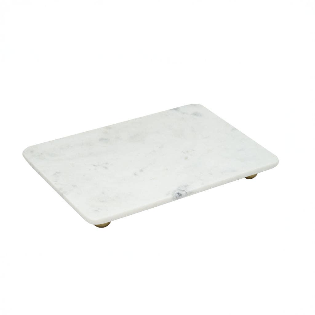 Minions - Marble Decorative Tray with Gold coloured Bun Feet