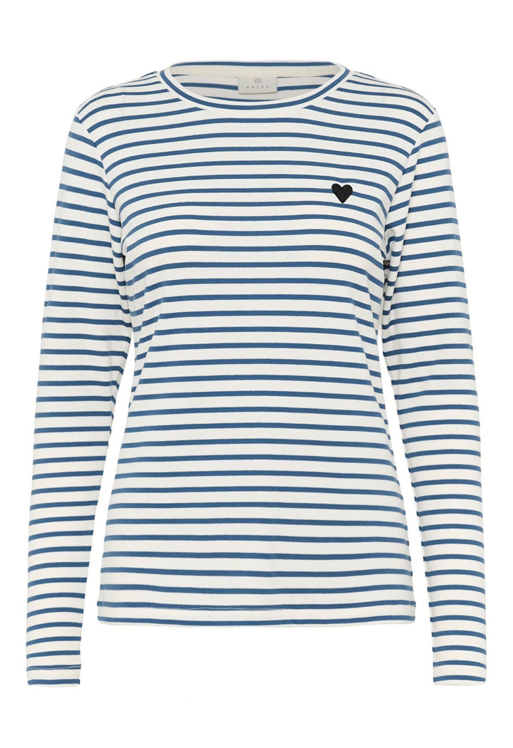 Kaffe Liddy T-Shirt Chalk Blue