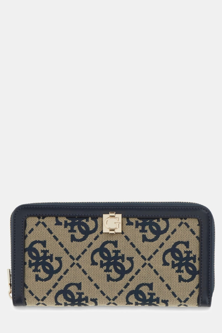 Guess Audrey Navy Logo Large Purse