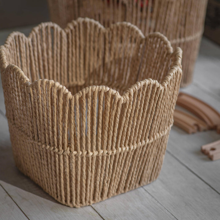 Brookham Set of 2 Fluted Baskets