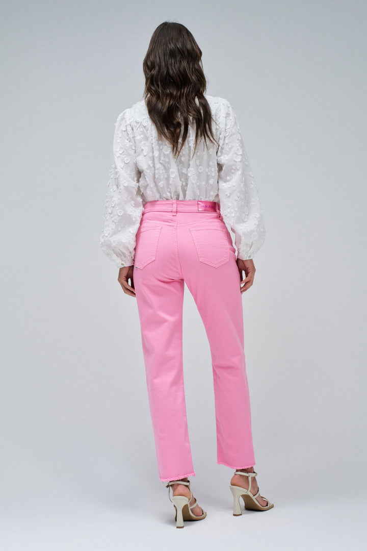 Salsa Pink True Cropped Slim Jean