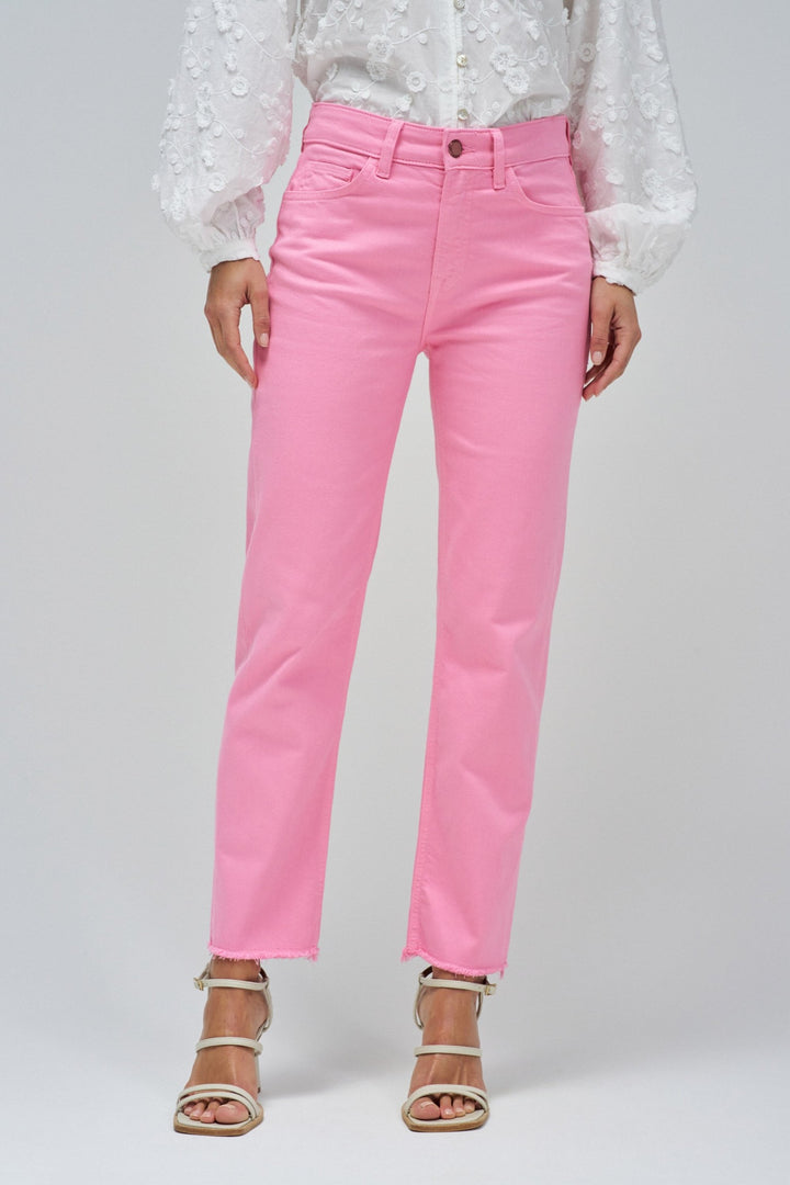 Salsa Pink True Cropped Slim Jean