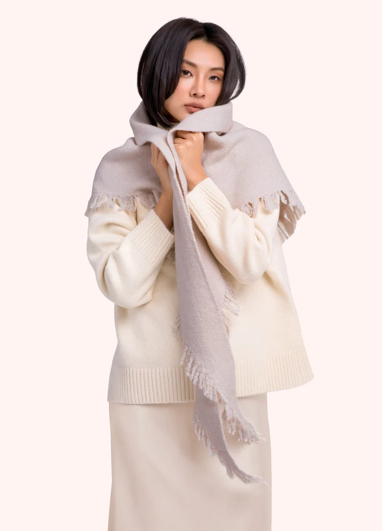 Powder Emily Scarf | Cream