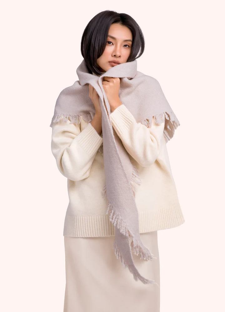 Powder Emily Scarf | Cream