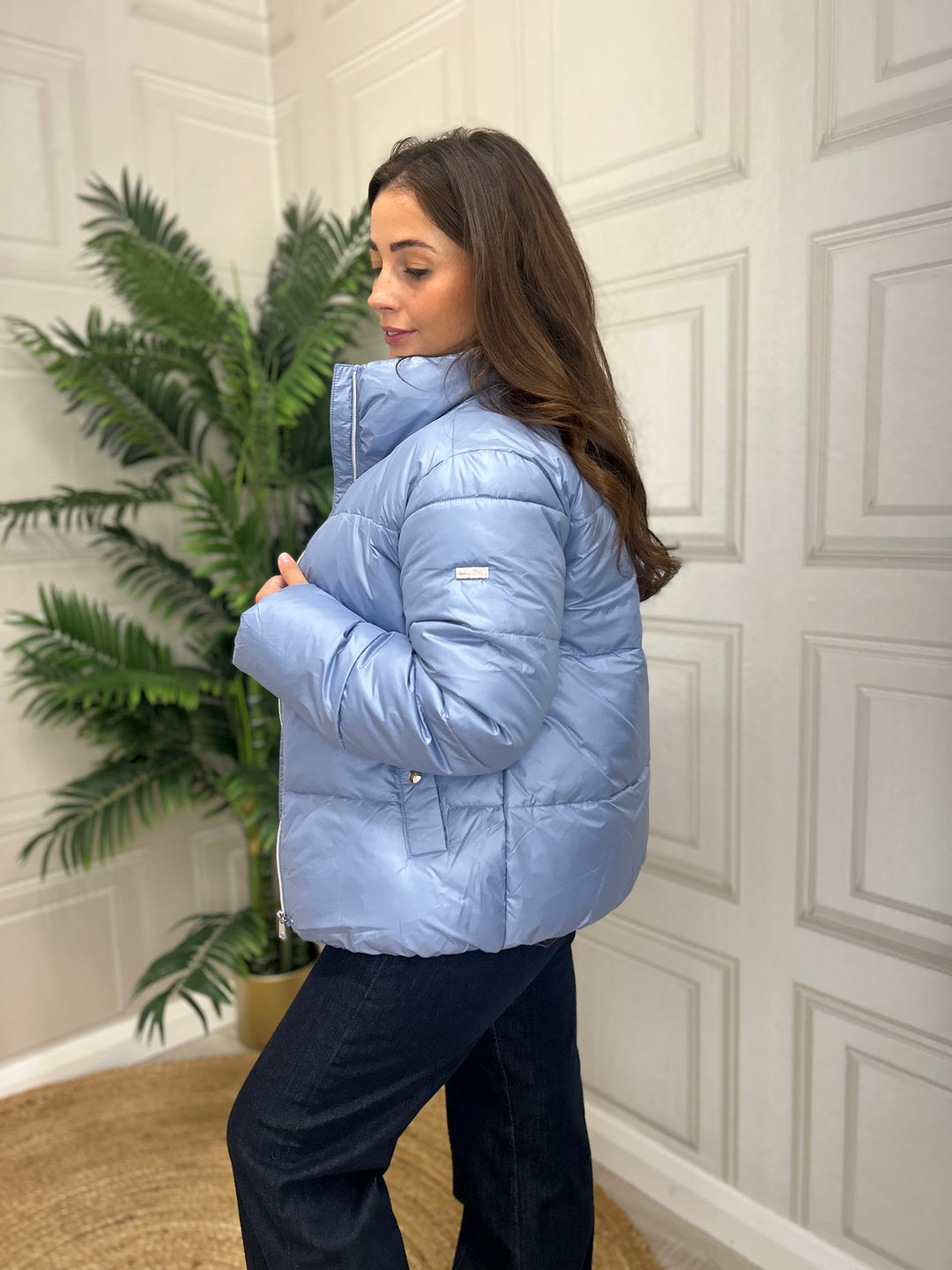 HV Society Adan Lightblue Puffer Jacket