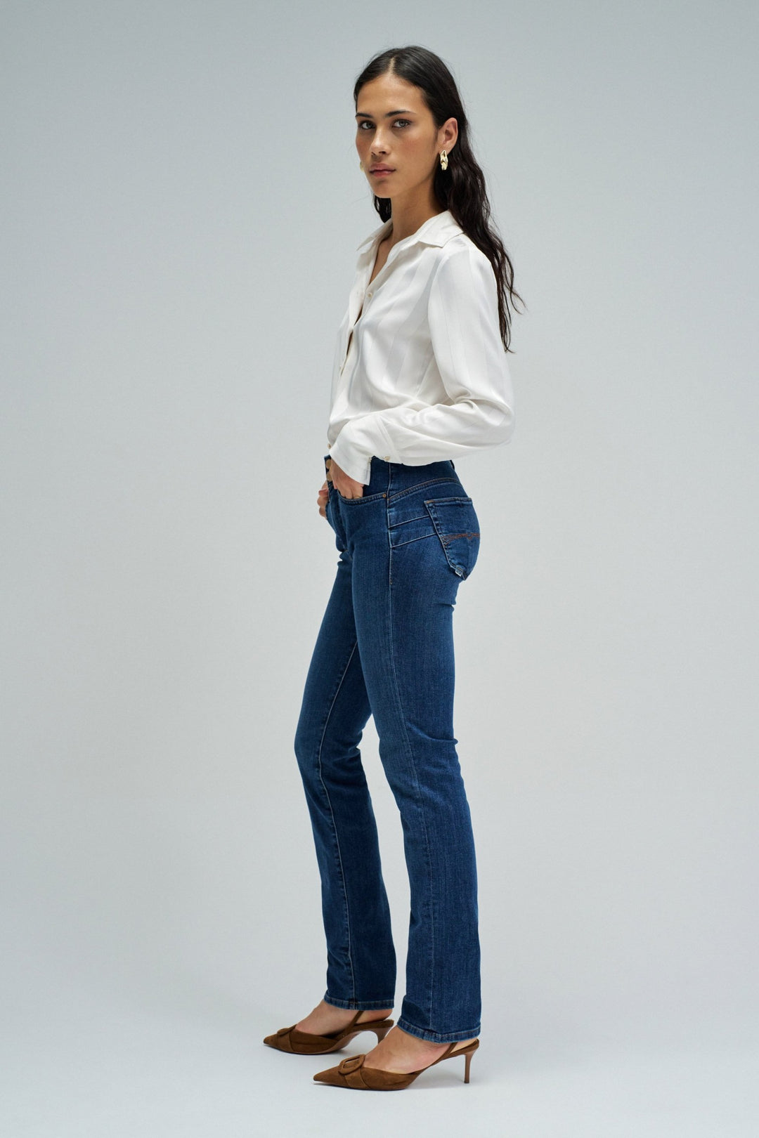 Salsa Secret Slim Medium Denim Jean - 21010966