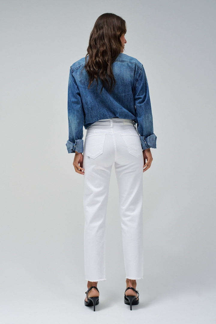 Salsa True White Cropped Slim - 21008063