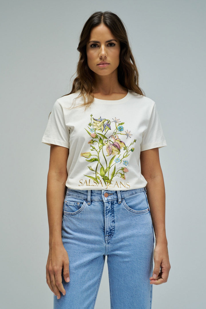 Salsa Floral Pearl T-Shirt