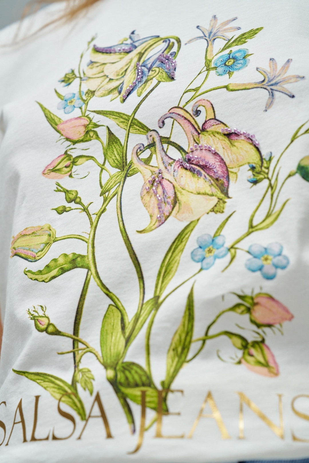 Salsa Floral Pearl T-Shirt