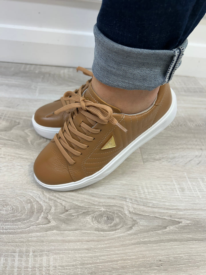 Pegada Burnished Caramelo-Caramelo Sneaker