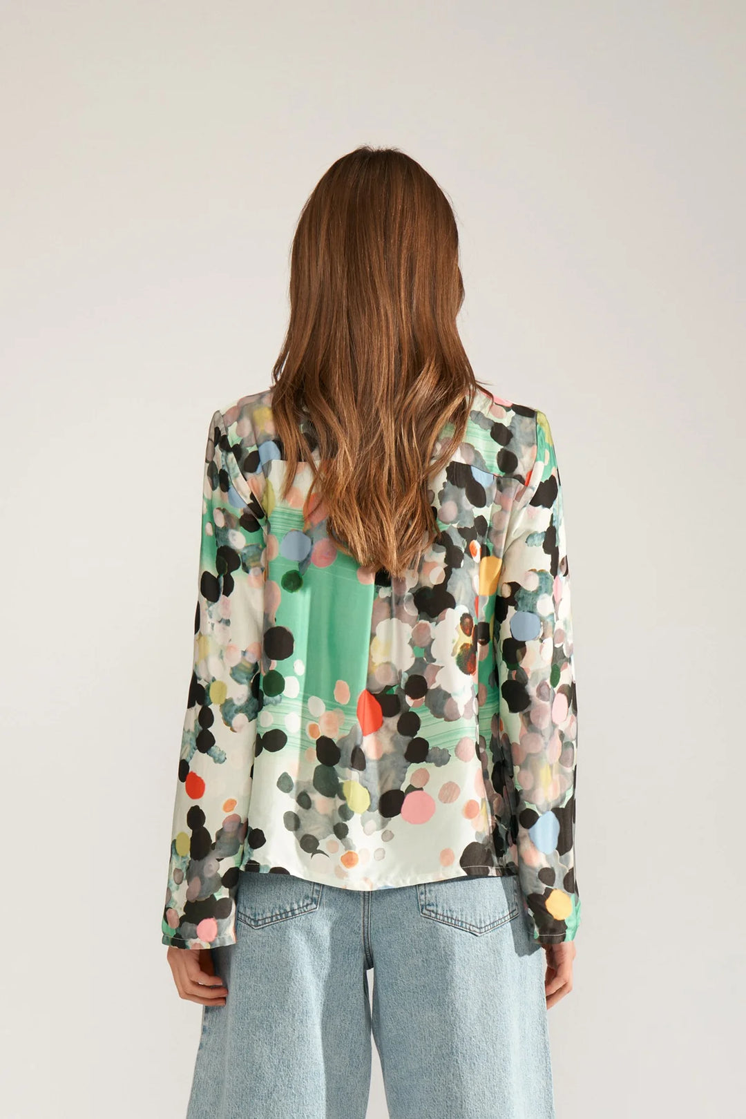 Numph Nunori Absinthe Green Shirt