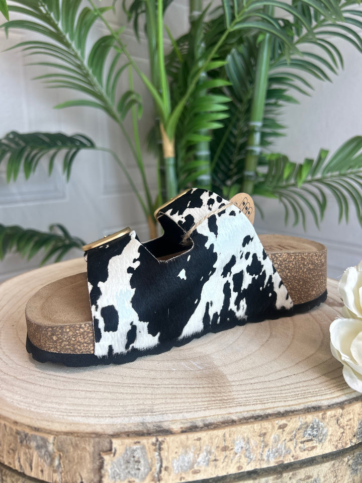 Yokono Wiwi Blanco/Negro Platform Sandal | 003