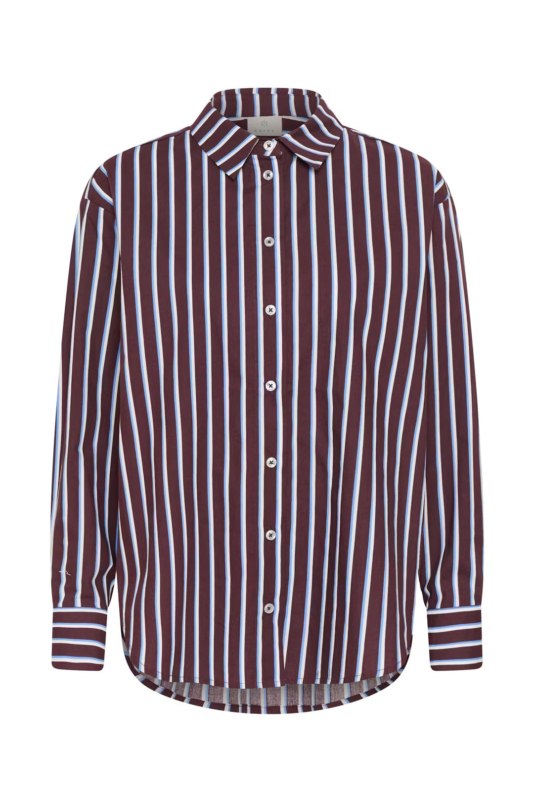 Kaffe Kagavina Shirt | Fudge Chalk Provance