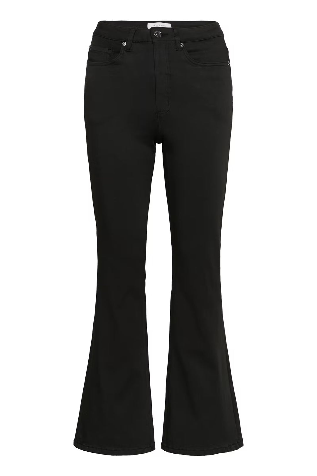 Kaffe Kaforest HW Slim Jeans | Black Deep