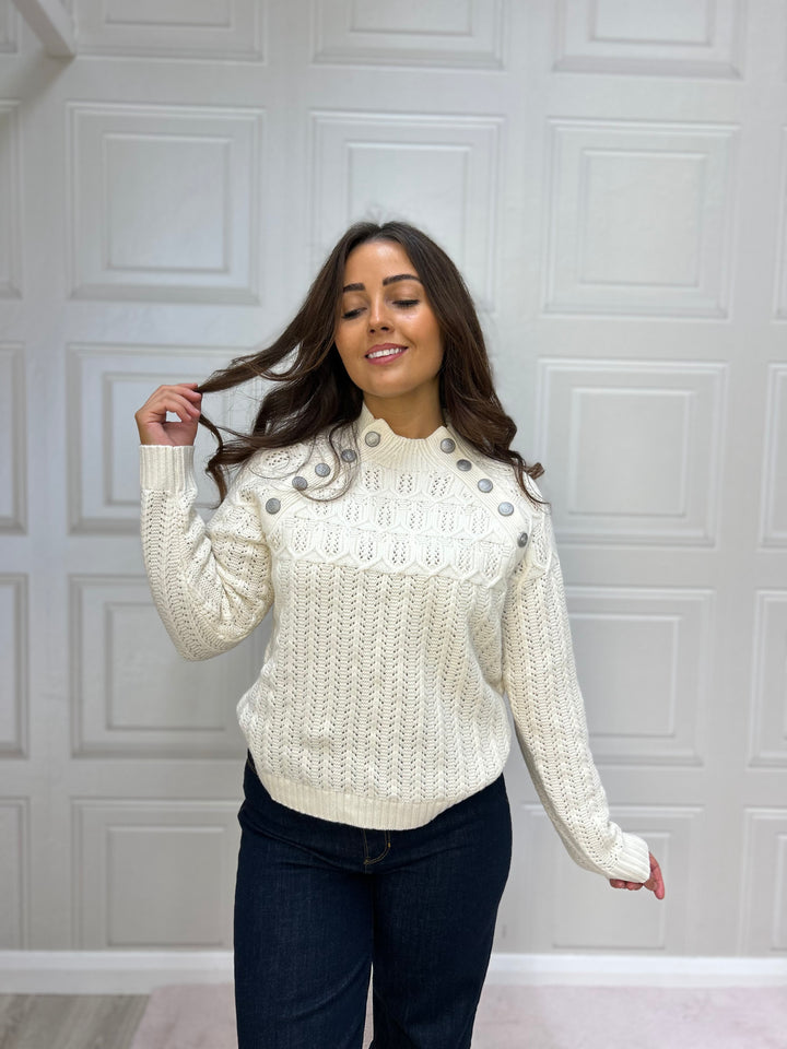 Goa Goa Surita Natural Wool Sweater