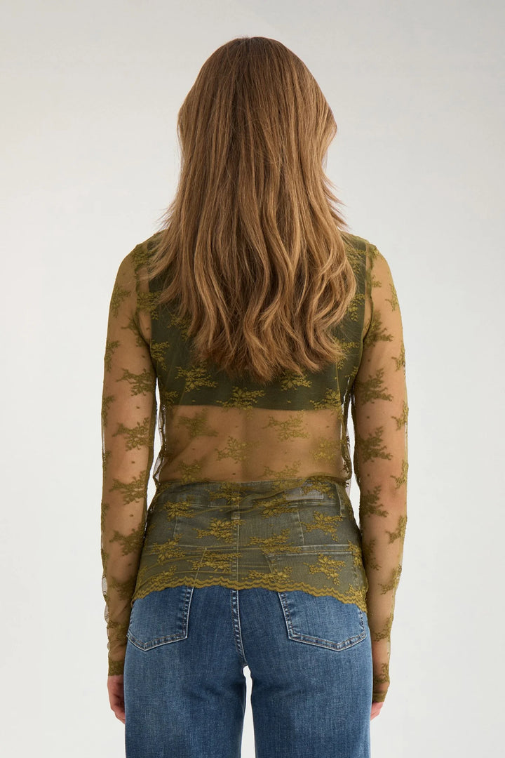 Numph Nunatalia Blouse | Fir Green